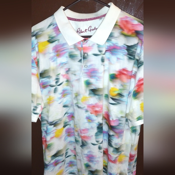 Robert Graham 3 button polo - Picture 2 of 3